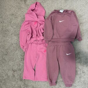Nike toddler sweat set bundle